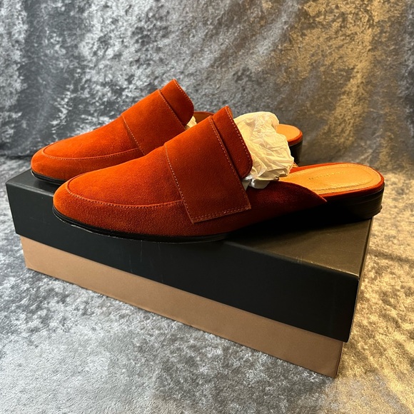Halogen Rust Suede Mule - Picture 4 of 4